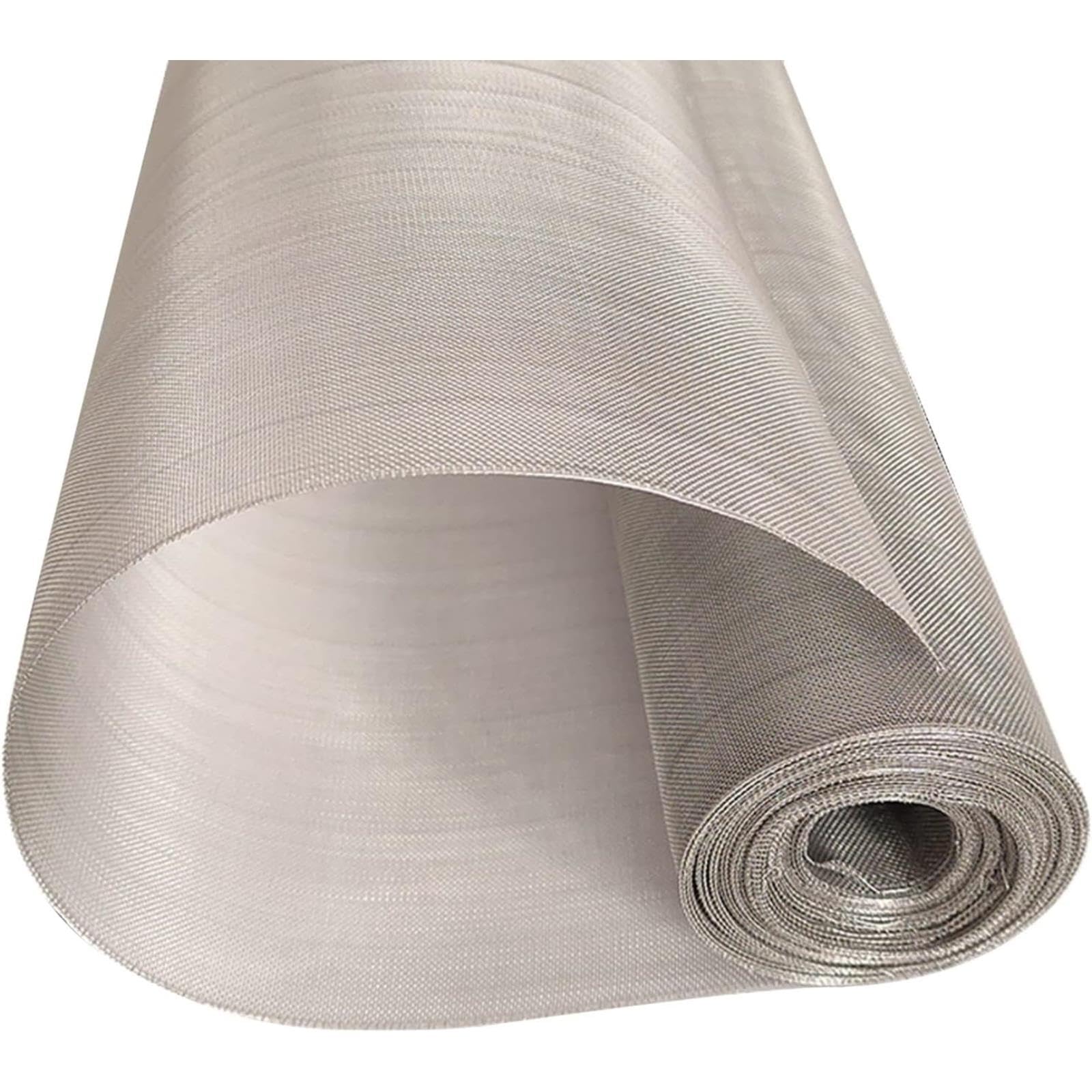 Rete Metallica in Acciaio Inox 304, Filtro a Maglia Fine 30/200 e Griglia Metallica, Pannello per Ventilazione Domestica, Schermo Anti-Polvere a Tessitura di Precisione