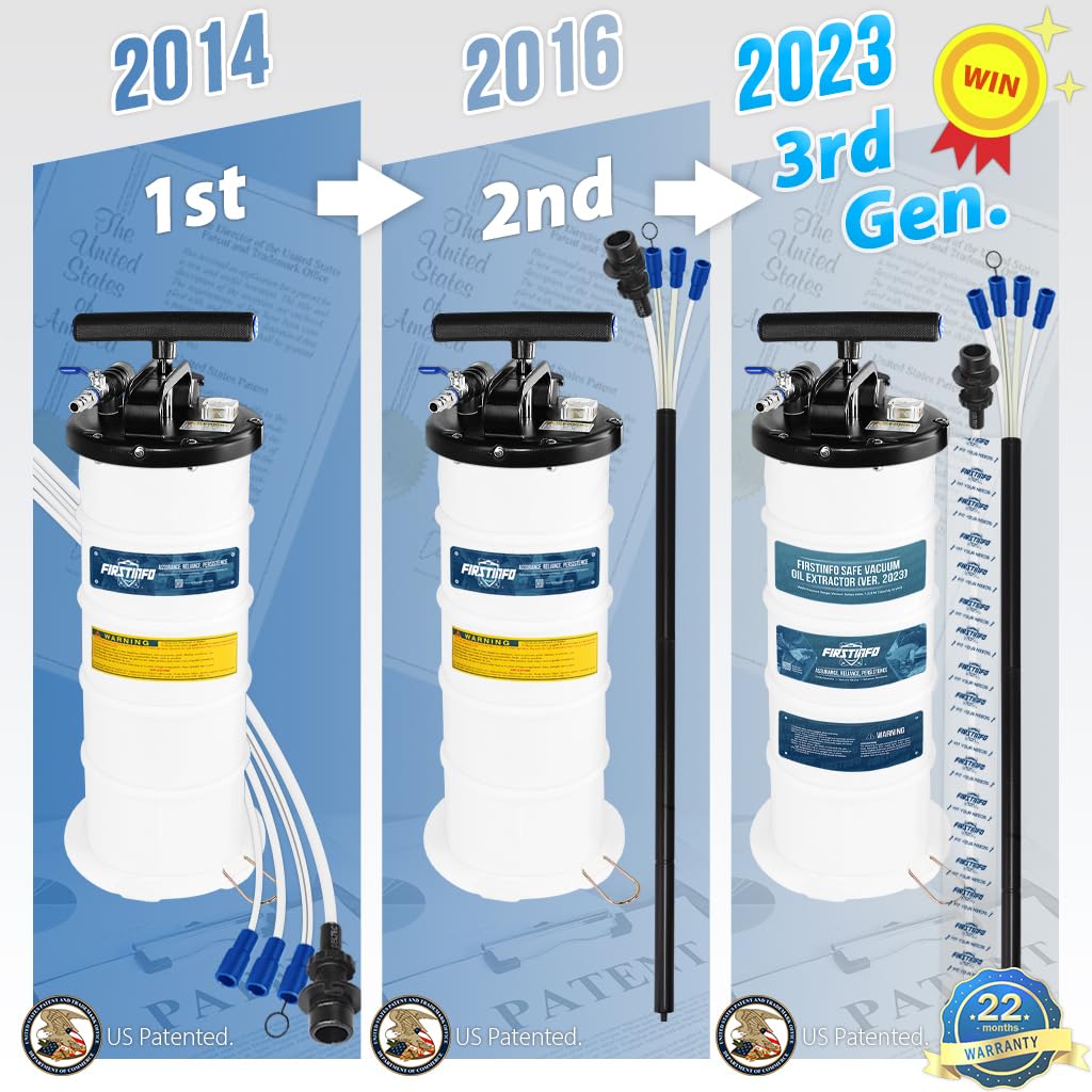 Pompa Per Olio FIRSTINFO A1122 - Capacità 1L, Per Trasferimento Fluidi Non Corrosivi - Foto 3
