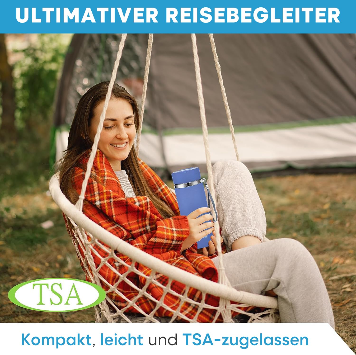 Elektrischer Insulin-Kühler Insulin Kühlbox USB Ladegerät & Bio-Gel von Tilcare - Unbegrenzte Stunden, Großes Fassungsvermögen TSA-genehmigter Insulin Kühlbox - Hält bis zu 6 Diabetiker-Pens