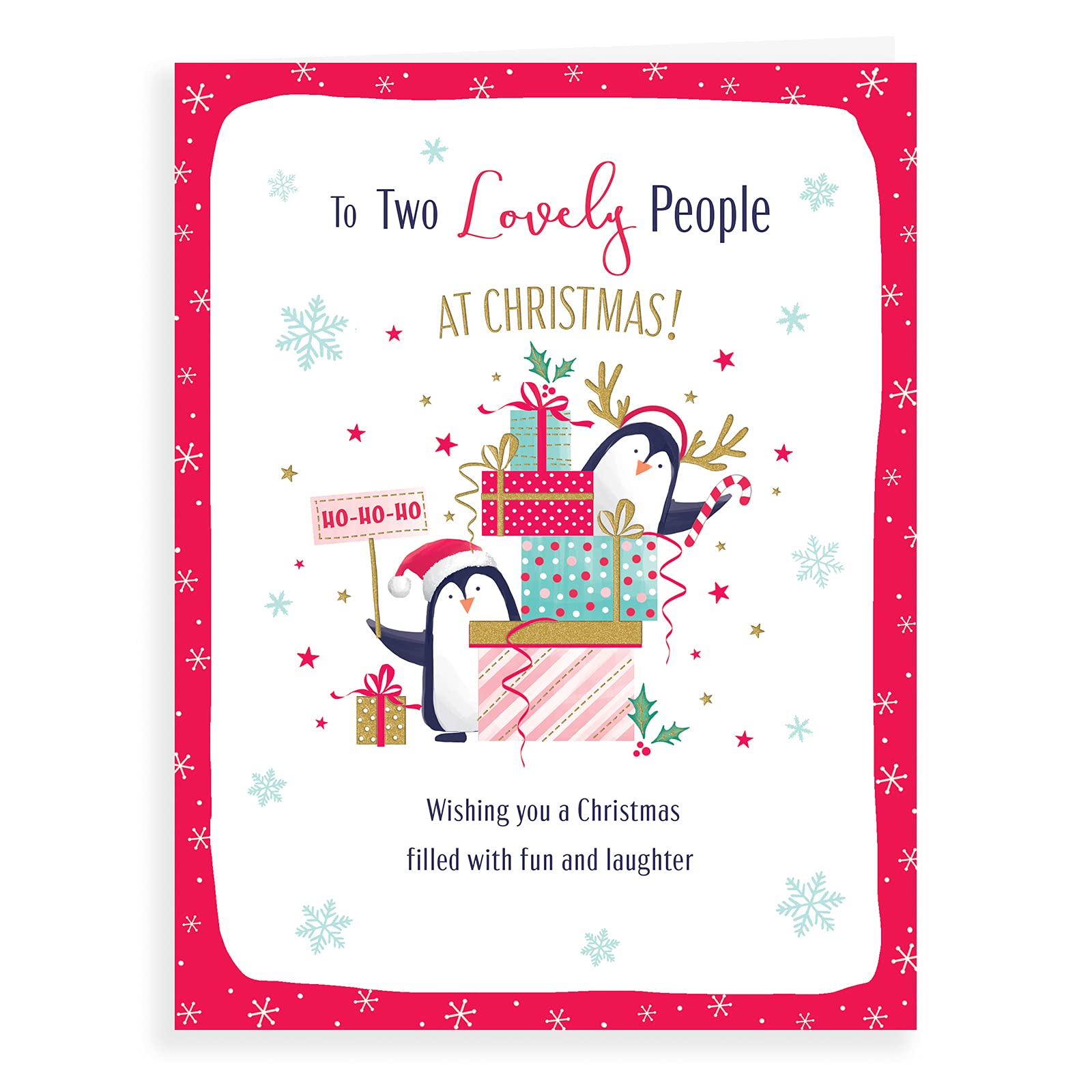 Piccadilly Greetings Fun/Humour Christmas Card Special Couple - 8 x 6 inches,A41354