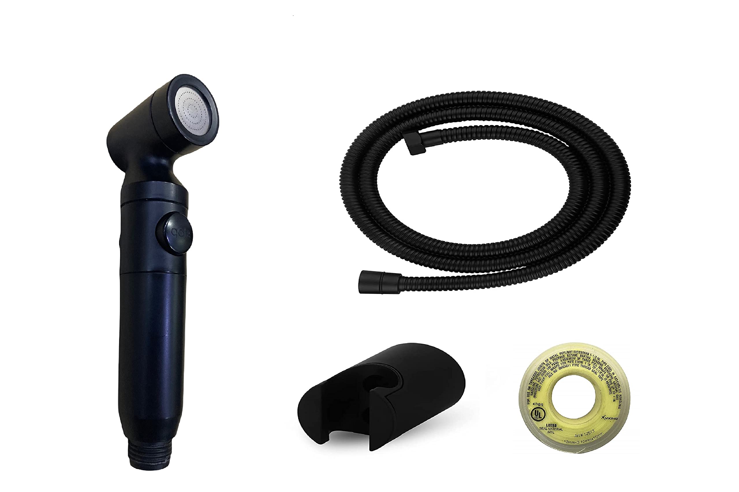 JAGGER Ultra HFB1123 Health Faucet Handheld Toilet Jet Spray with 1 Meter Black Stainless Steel Tube and Wall Hook-Chrome Finish Bidet with Hose and Holder/Clutch Set (B09MZ7CD6W) Amazon Price History, Amazon Price Tracker