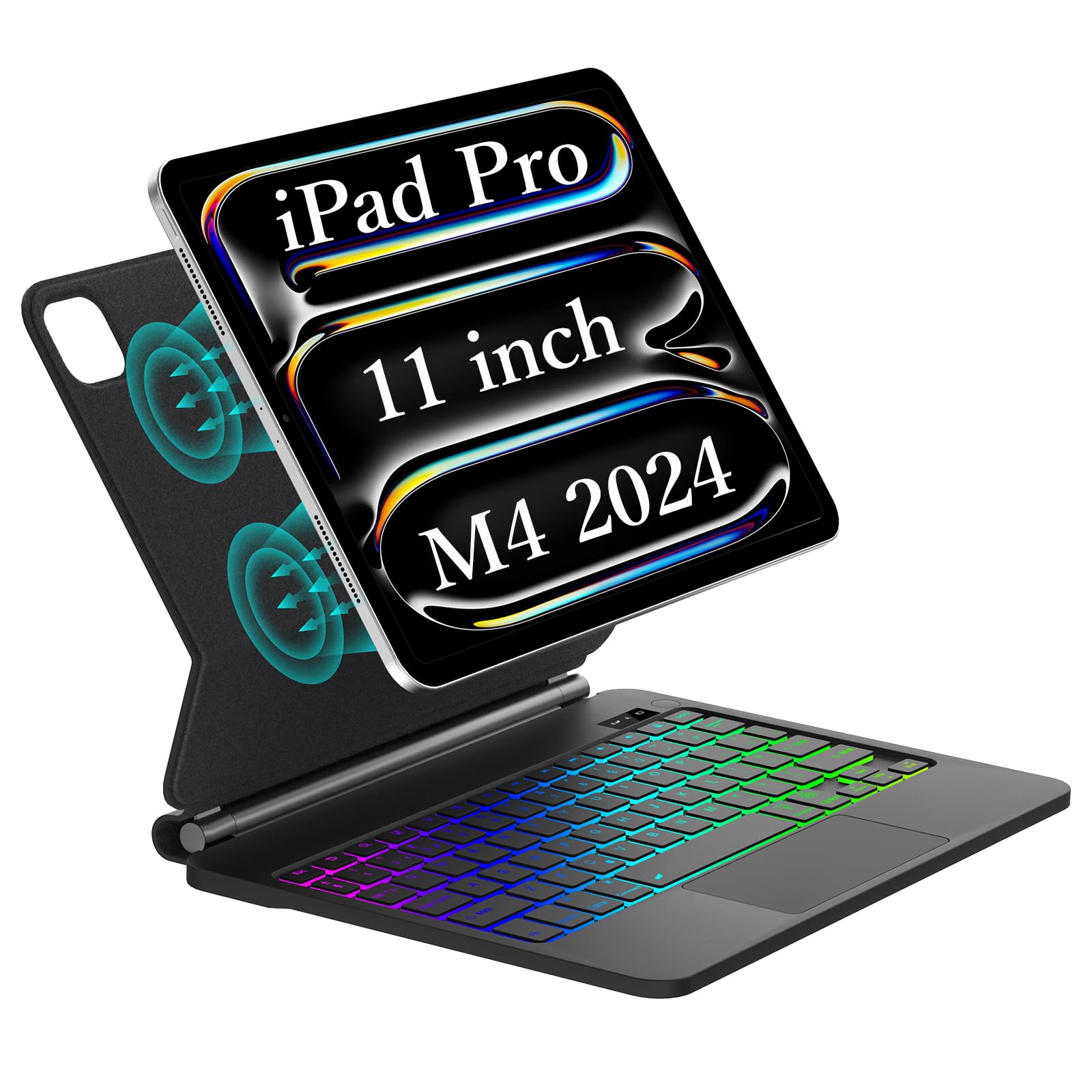 iPad Pro11インチ(M4)マジックキーボード バックライト・ペンホルダー Amazon.co.jp: iPad Pro 11インチ M4 2024 キーボードケース
