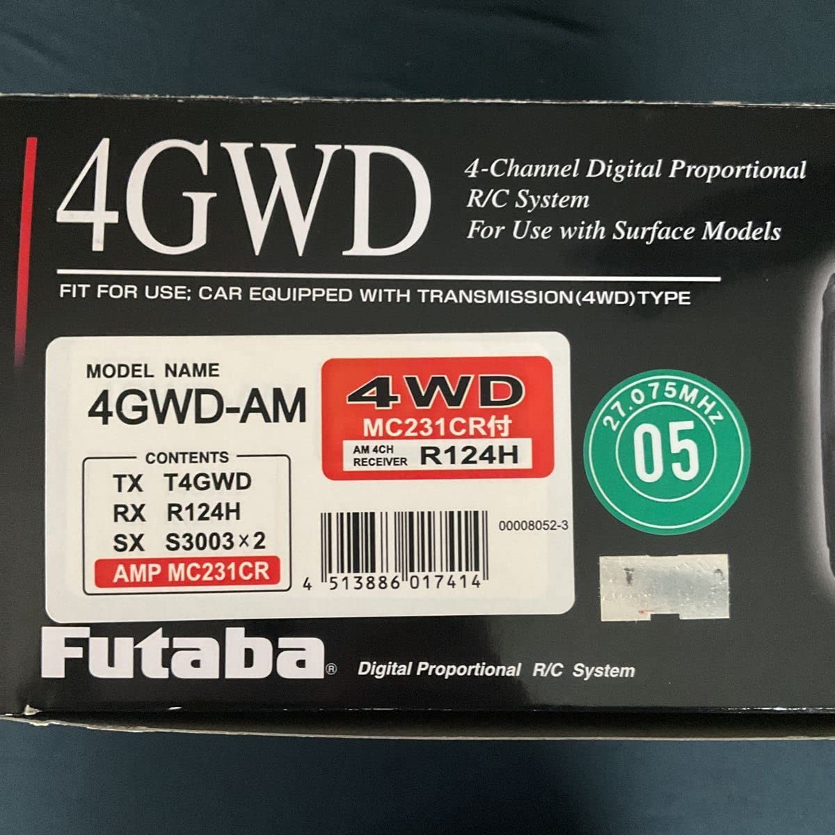Amazon.co.jp: フタバ 4GWD-AM セット : おもちゃ