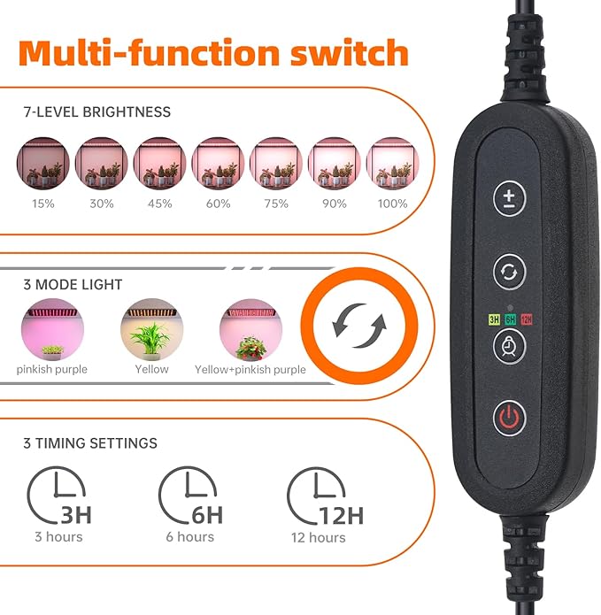 Whether you are a seasoned gardener or a beginner looking to grow plants indoors, the 45W Double Extended Size LED Grow Light Panel with Timer offers a convenient and efficient solution for promoting healthy plant growth. By using these high-quality grow lights, you can provide your plants with the light they need to thrive and flourish, regardless of the weather or space constraints. Description by ChatGPT.
