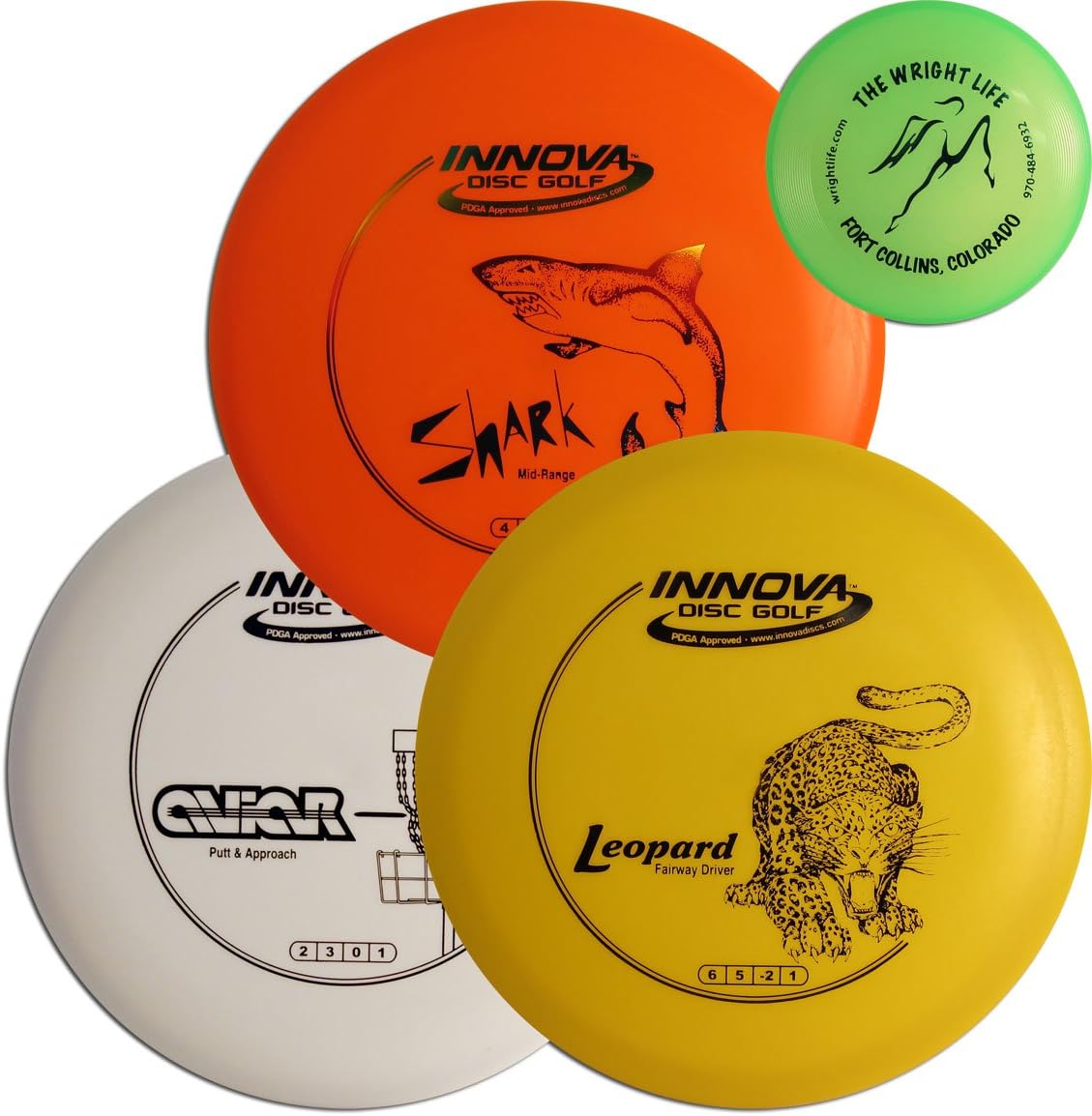 Innova DX Beginner Disc Golf Set with Mini Disc Golf Starter Kits Sports & Outdoors