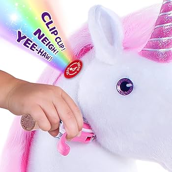 ムラサキ  月に乗ったユニコーン  ボールペン  450円 Amazon.co.jp: PonyCycle Ride on Unicorn クラシックモデル U