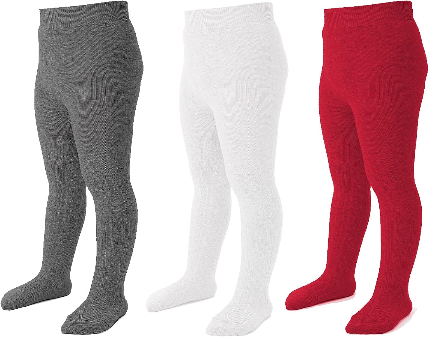 Mini angel Baby Tights Newborn Infant Toddler Girl Cable Knit Leggings Soft Cotton Stockings Pantyhose 3/4/5 Pack: Clothing, Shoes & Jewelry