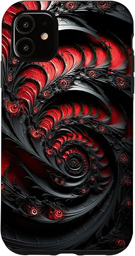 Miniatura 7 de Funda mecánica biomecánica para iPhone 14 Pro Alien Style Pattern