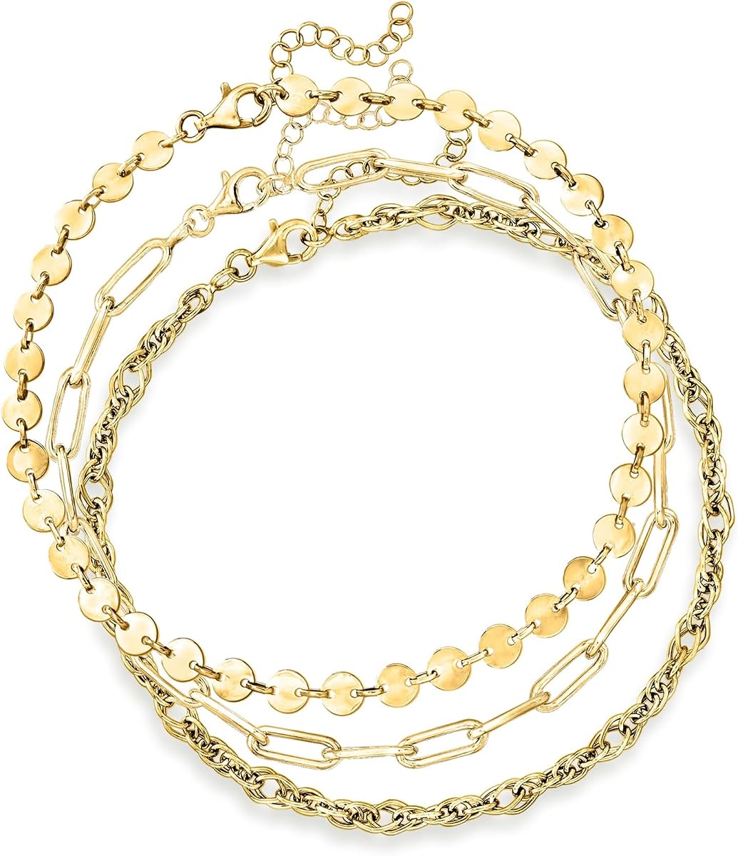 Three Anklets Set