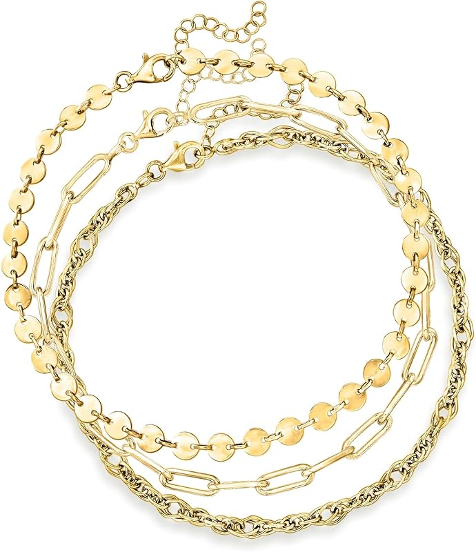 Three Anklets Set