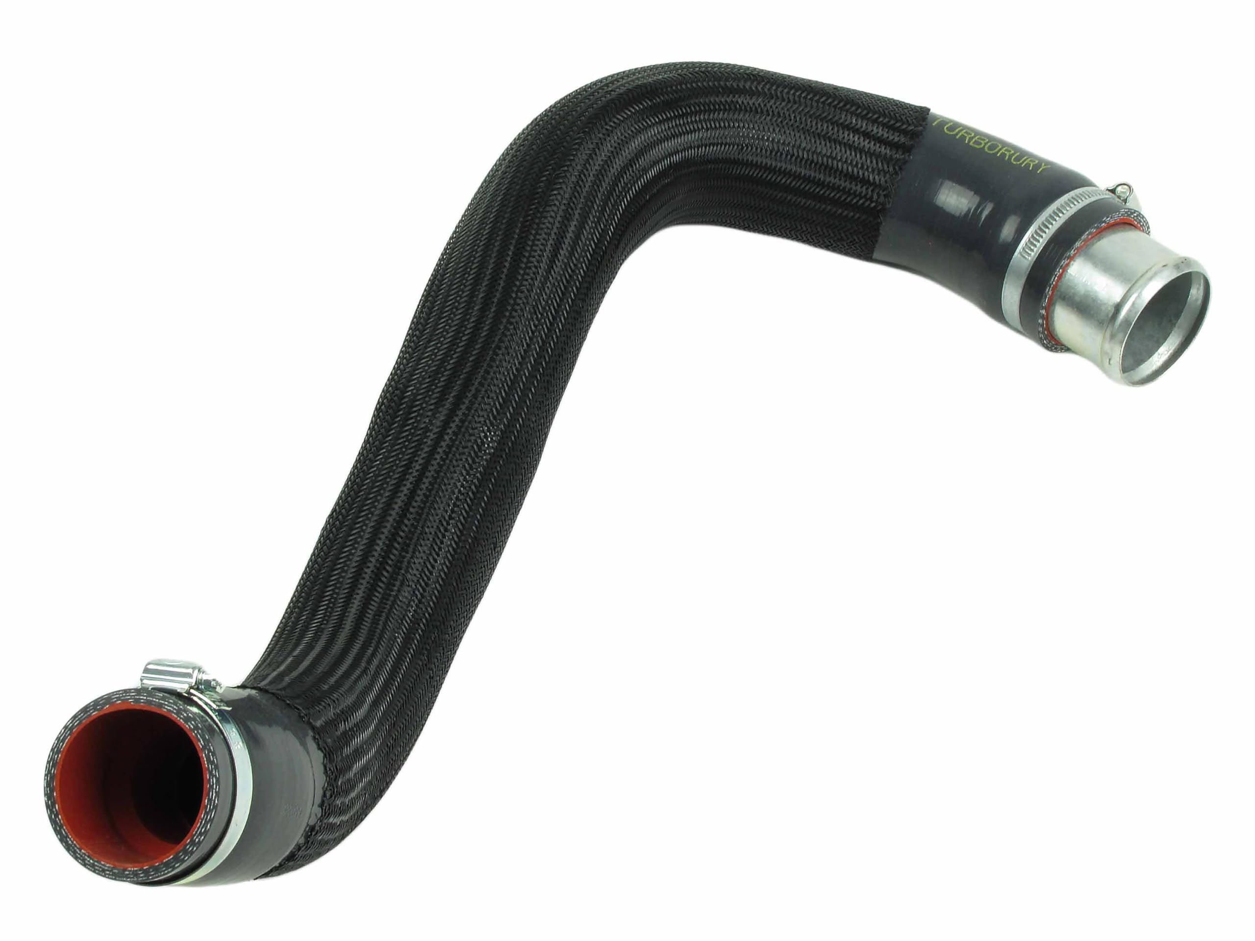 Kit de Tubos para Intercooler - Juego de Reparación de Tubos Turbo con Manguito y Bridas - para Opel Vivaro 2.0, para Renault Trafic, para Nissan Primastar - Kit de Mangueras de Silicona