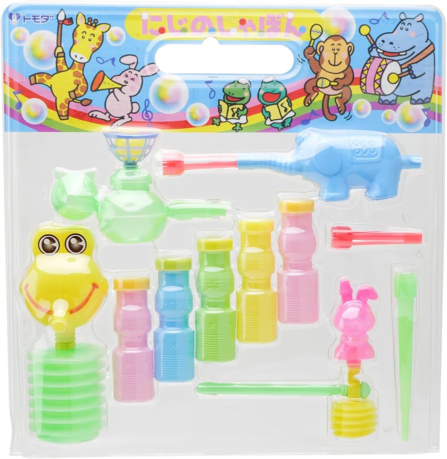 Amazon | トモダ しゃぼん玉 にじのシャボン玉 日本製 | シャボン玉