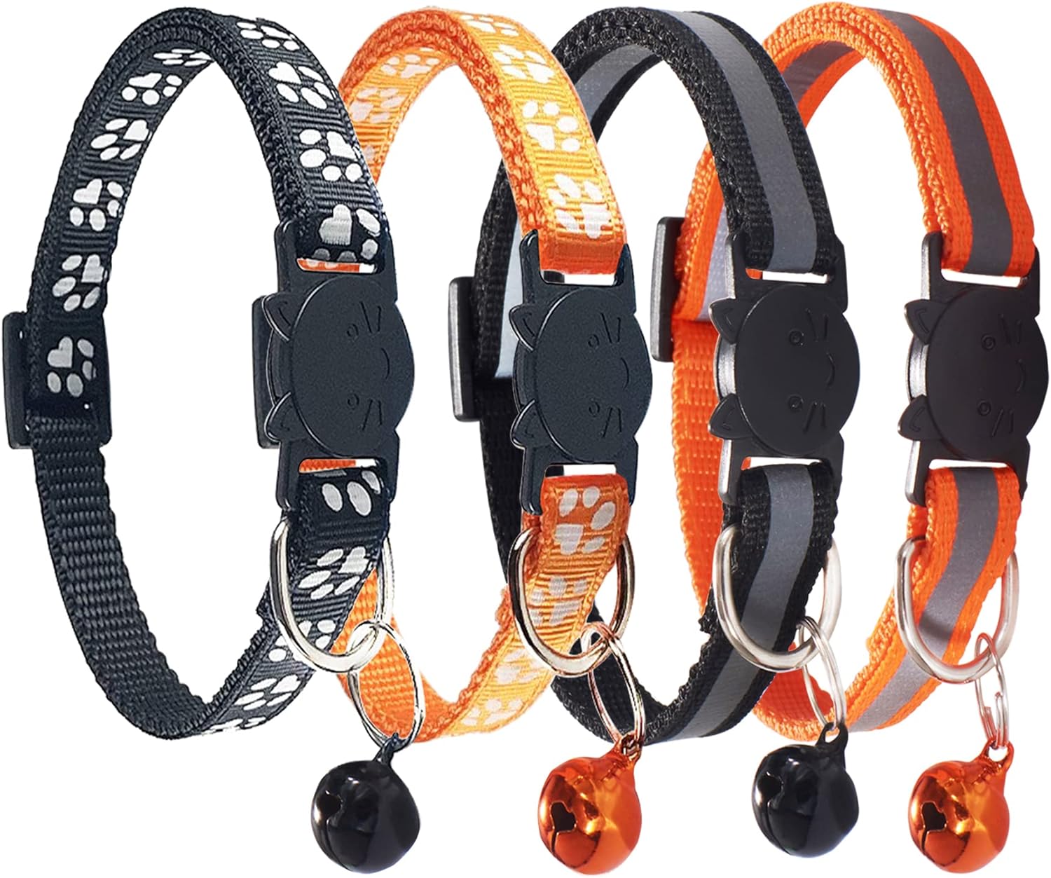 Dbuy Cat Collars, Cat Collars with Bell, Breakaway Cat