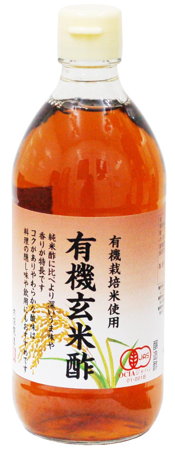 UCHIBORI Organic Brown Rice Vinegar 500ml Grocery
