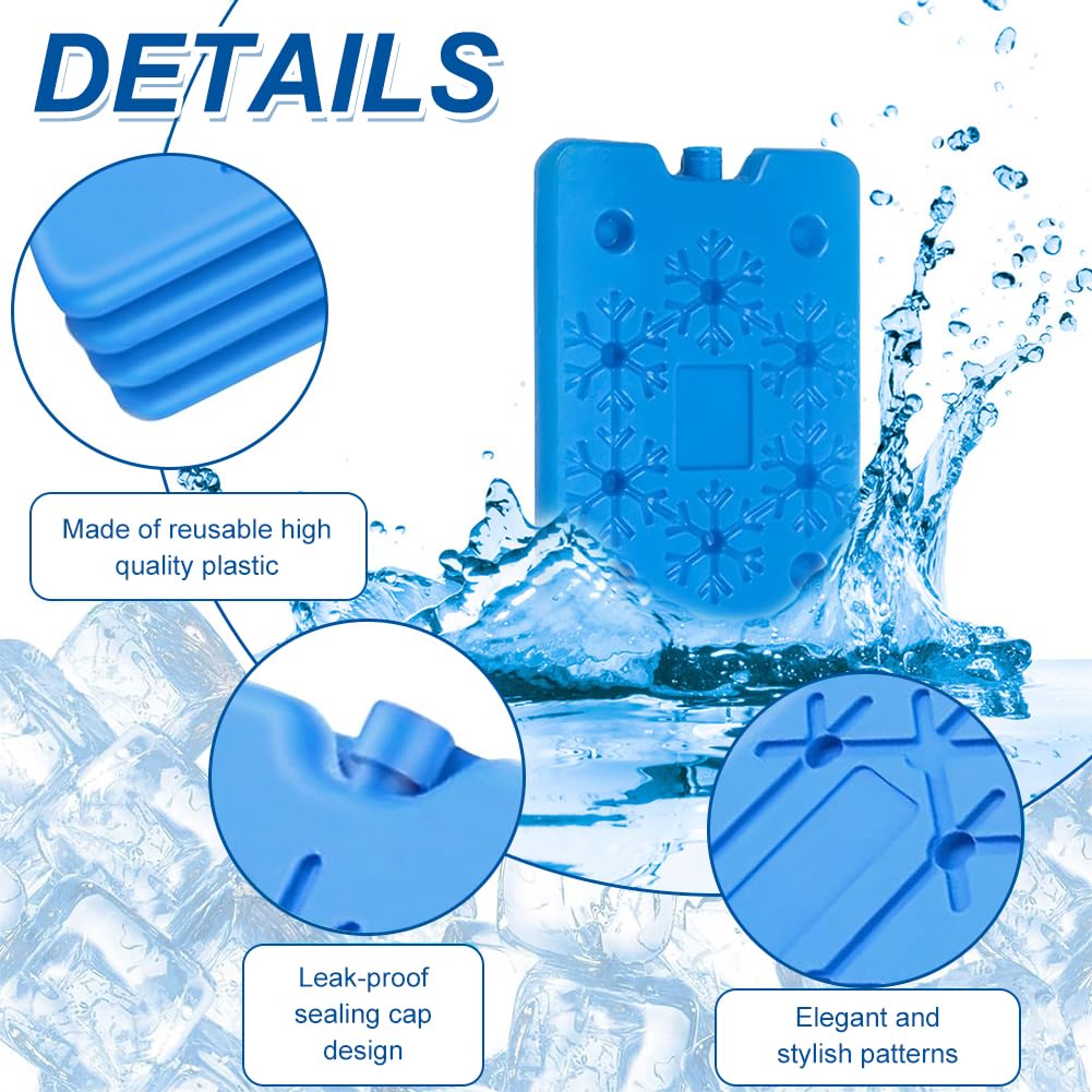 2 Borsini Frigo Con Gelido Riutilizzabile - 200ml Per Mantenere Cibo Fresco In Uscite O Picnic - Foto 9