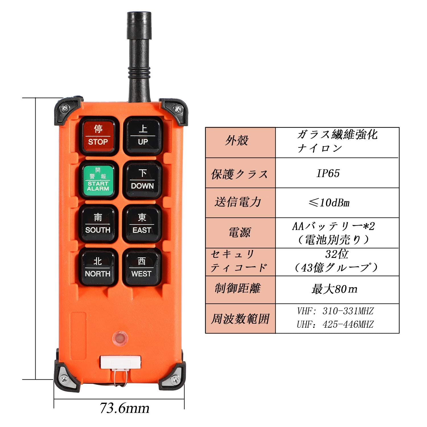 新品、未使用　ワイヤレスリモコン クレーンコントローラー Amazon | NEWTRY F21-4S ワイヤレスリモコン クレーンコントローラー