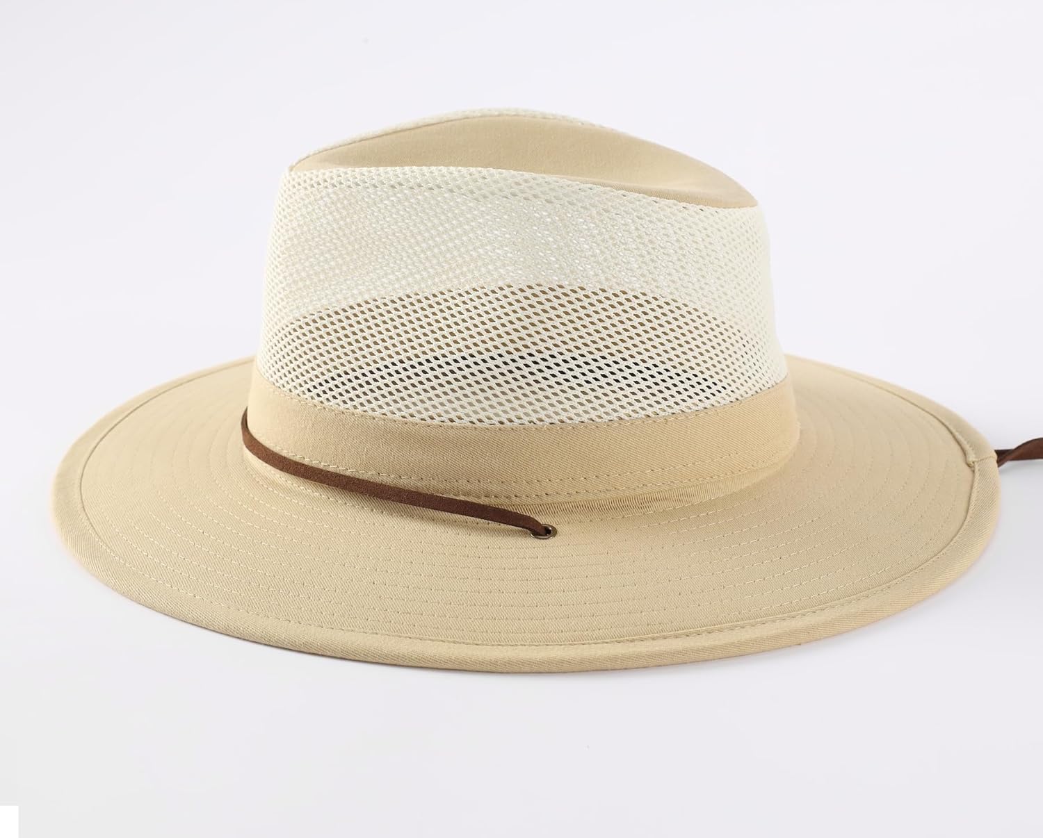 Home Prefer Cotton Summer Fedora Hat Wide Brim Sun Hats for Men Women UPF 50+ Sun Protection Cap for Fishing Hiking - Image 7