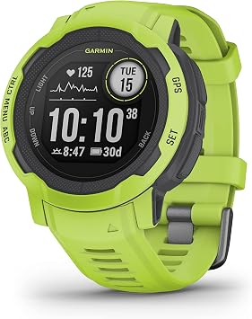 Garmin Instinct 2 ساعة ذكية GPS وعرة ، الجير الكهربائي