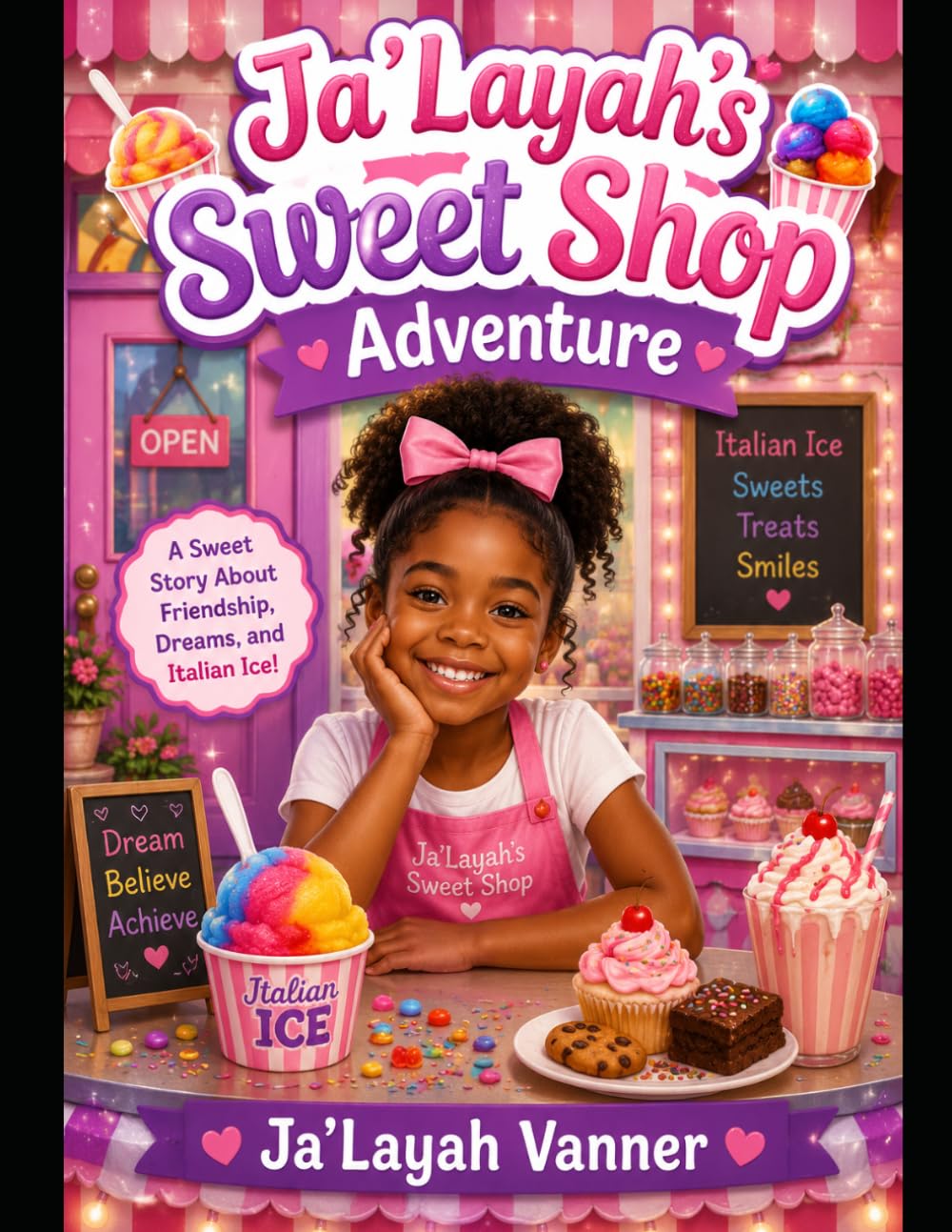 Ja'Layah's Sweet Shop Adventure: A Sweet Story About Dreams, Kindness, and Hard Work