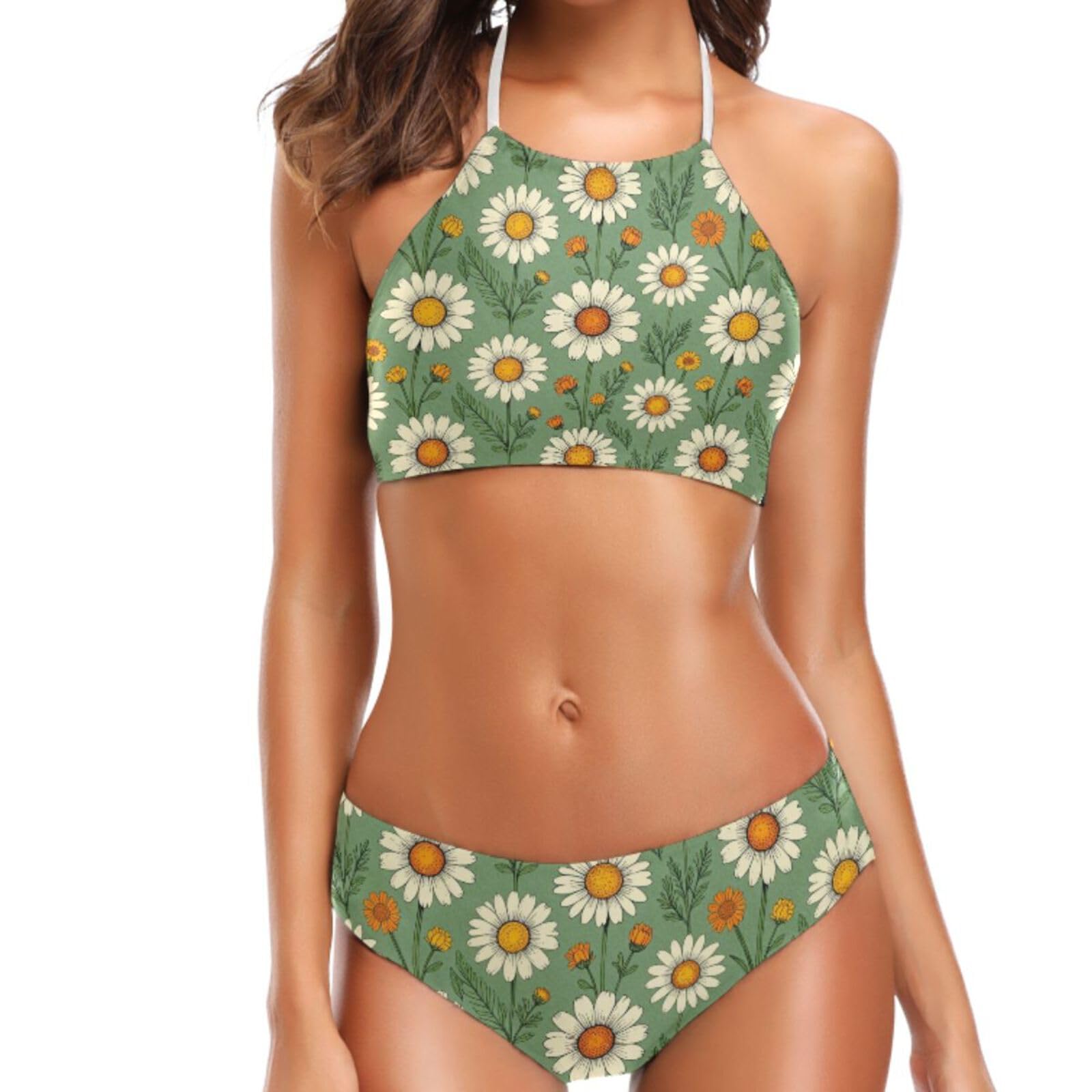 Bikini triangle réglable et maillot de bain confortable sans fil - 8