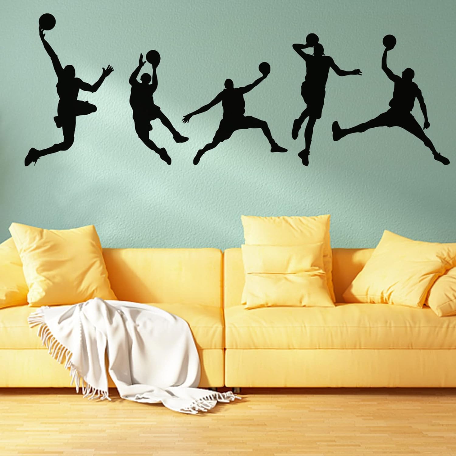 Basketball Wall Decals Hd Images Framed 3 Panels Basketball Canvas