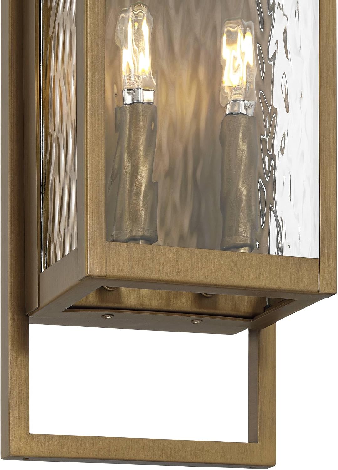 Possini Euro Design Possini Euro Jerry 16" H Aged Brass 2Lt Marine Grade Outdoor Wall Light