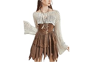 SHENHE: Earthy and Chic Knitted Pullover