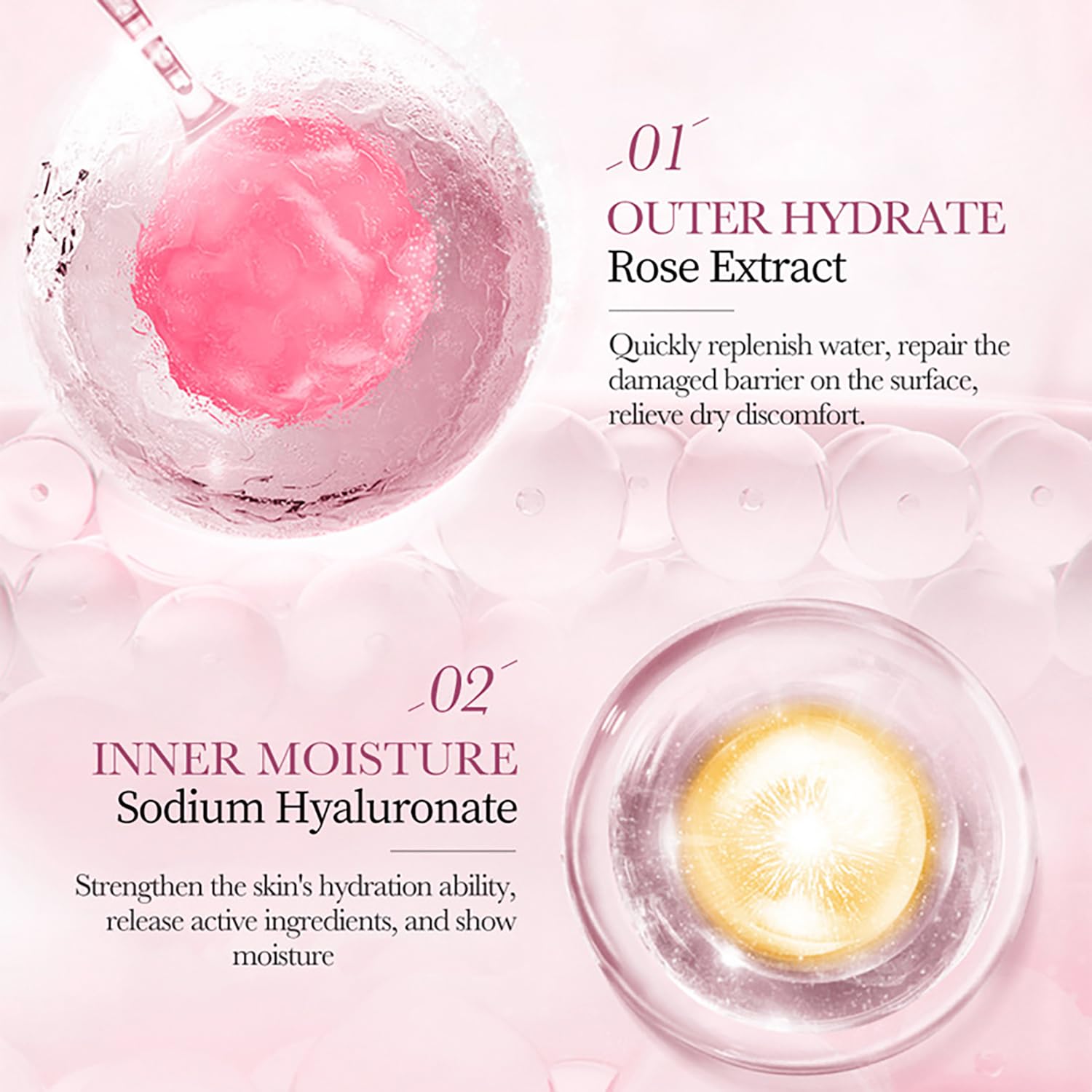 Amazon.com : BIOAQUA Facial Mask 98% Natural 5PCS Set (Rose