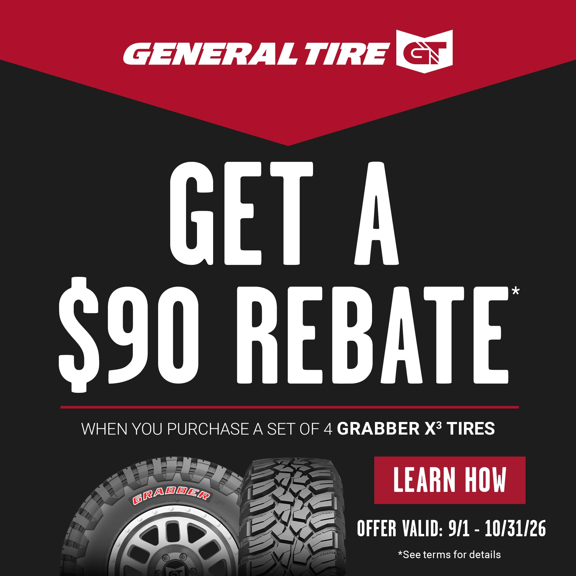 Amazon.com: General Tire Grabber X3 All-Terrain Radial Tire