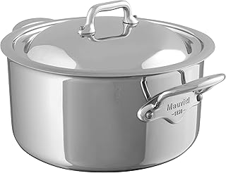 Mauviel Stainless Steel Stew Pan With Lid