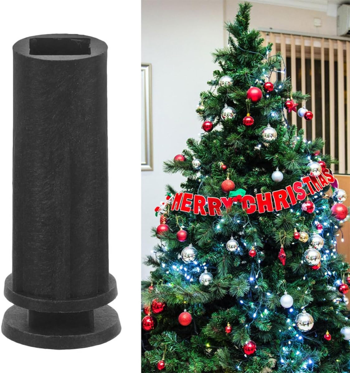 Christmas Tree Stand 10pcs Plastic Replacement Base for Mini Trees