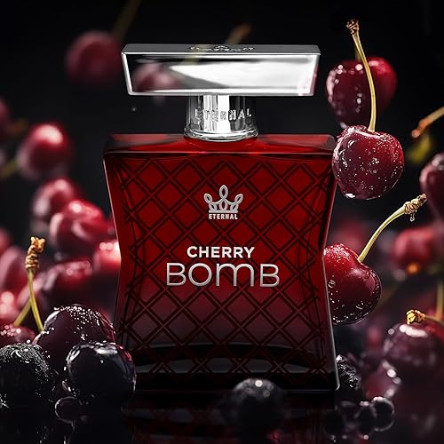 Miniatura 7 de Eternal Cherry Bomb - Inspirado en Perfume de Cereza Lost Luxury - 3.4 oz (3.4 fl oz) - Eau de Parfum - Larga duración - Vegano - Ingredientes