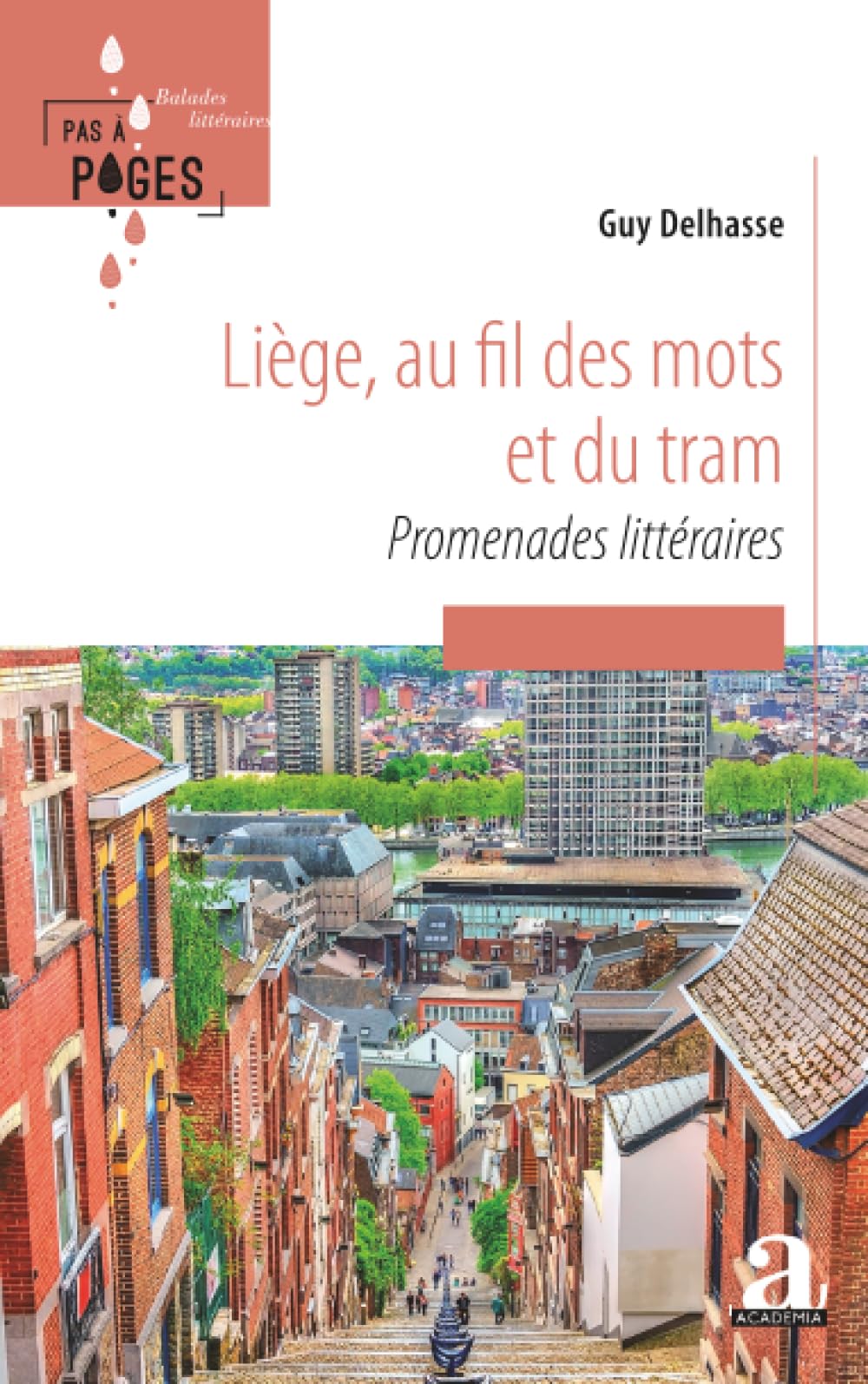 Liège, au fil des mots et du tram: Promenades littéraires (Pas À Pages)
