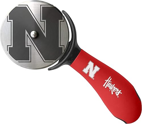 The Sports Vault Cortador de pizza NCAA, Nebraska Cornhuskers