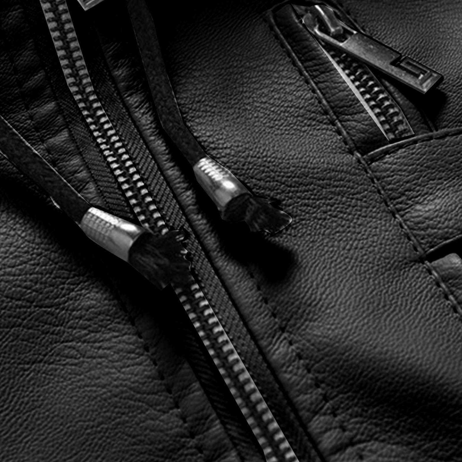 Générique Blouson Moto Homme a Capuche Veste Cuir Hiver Chaude Bombers avec Poche Zippé Aviateur en Peluche Jacket Couleur Unie Vestes d'Extérieur Manteau Décontractée Coat avec Cordon Vetements