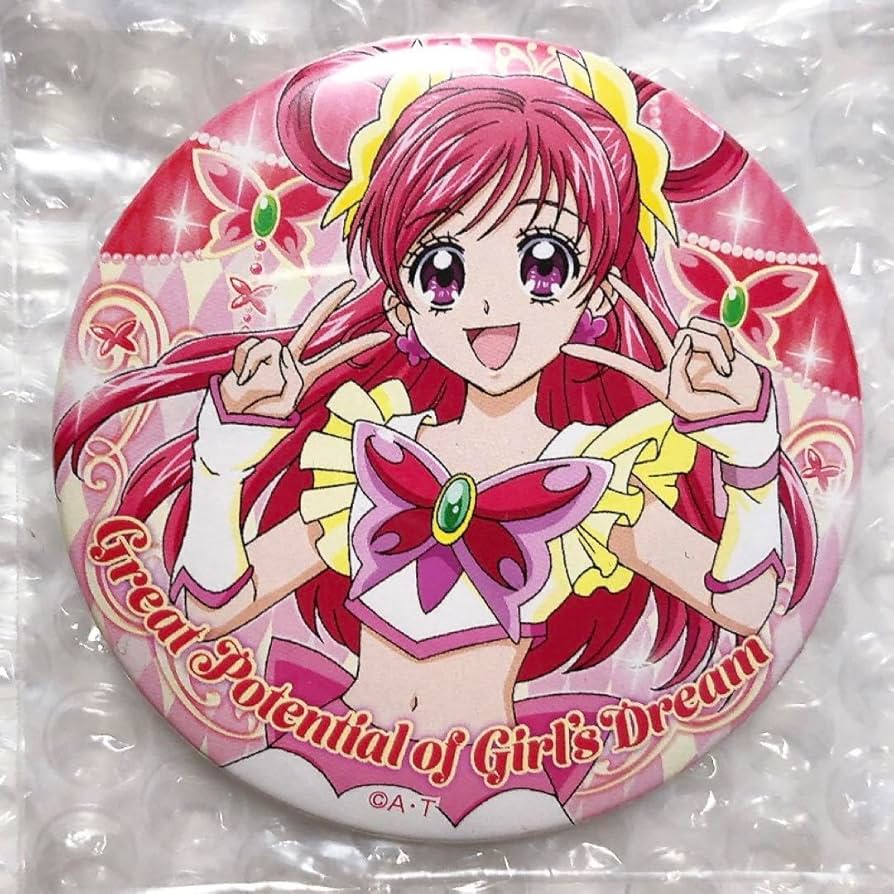 キュアドリーム　缶バッジ Amazon.co.jp: プリキュア キュアドリーム トゥインクル缶バッジ