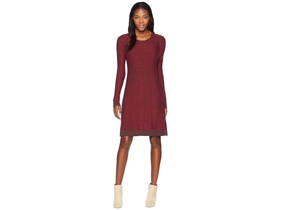 

Aventura Clothing Malina Dress (Tibetan Red/Rain Drum) Women's Dress