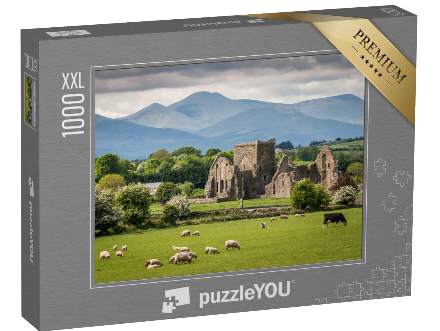 Puzzle 1000 pièces XXL « Paysage Irlandais idyllique »