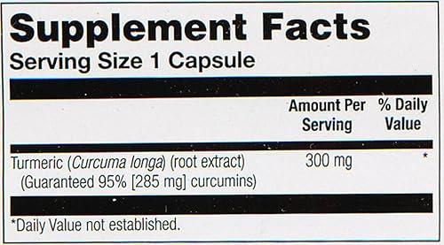 Miniatura 5 de Thompson Extracto de curcumina de cúrcuma, 300 mg 60 cápsulas (paquete de 2)