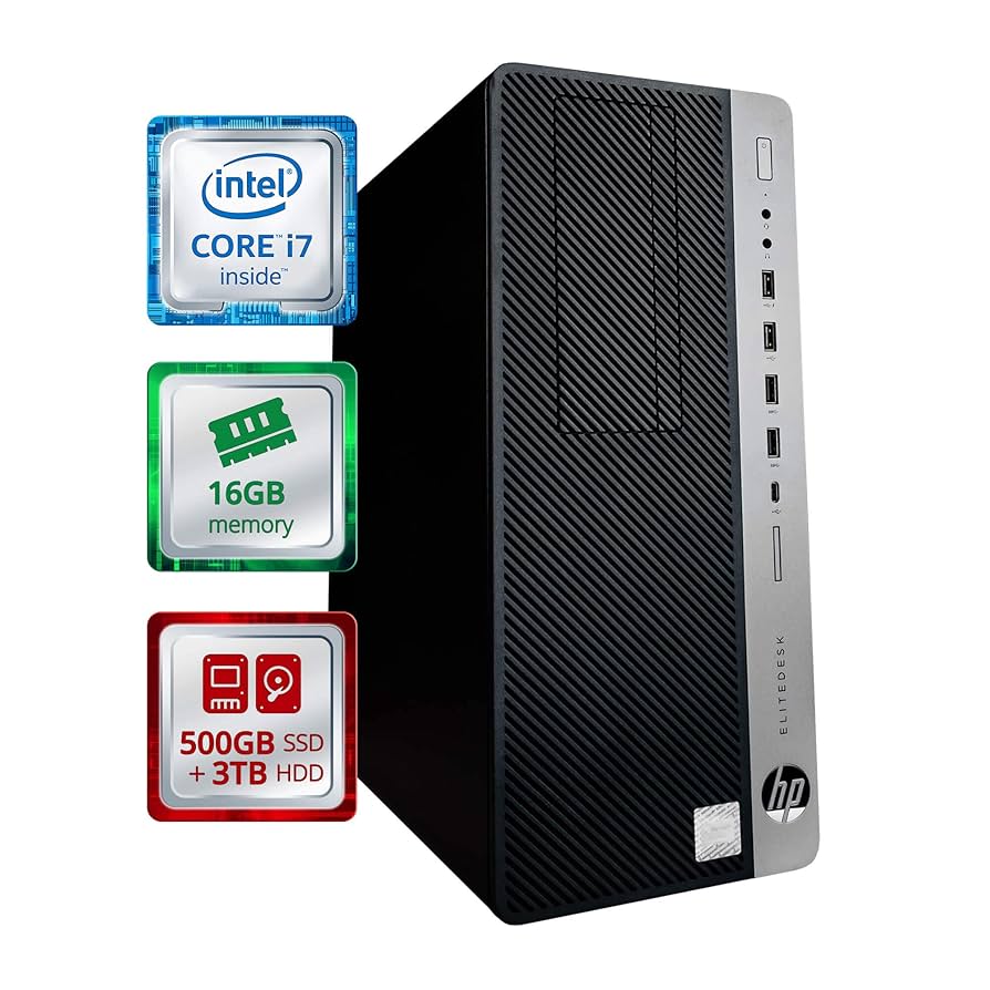 美品　HP EliteDesk 800 G3 SFF i7/8GB/グラポ Amazon.com: HP EliteDesk 800 G3 Tower Desktop Computer PC