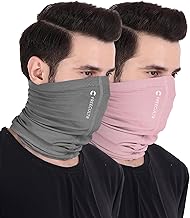 Freecultr Unisex Bamboo Bandana – Antimicrobial, Ultra-Soft, and Comfortable. Breathable Multipurpose Headband and Face Mask for Dust Protection (Solid Color). 100% Try-On Guarantee.