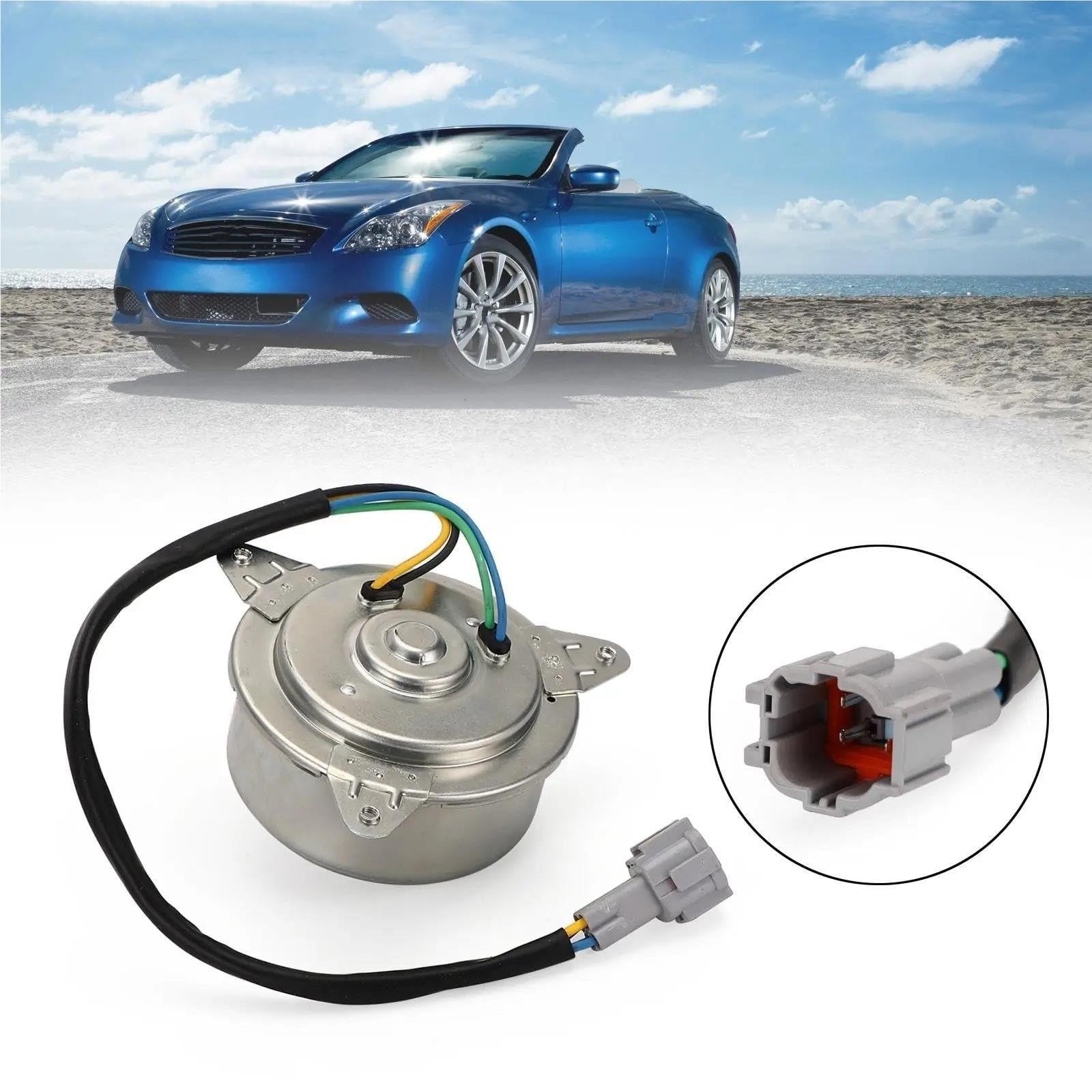 Auto für Kühlerlüftermotor Fahrer- oder Beifahrerseite für Infiniti G35 2003-2006