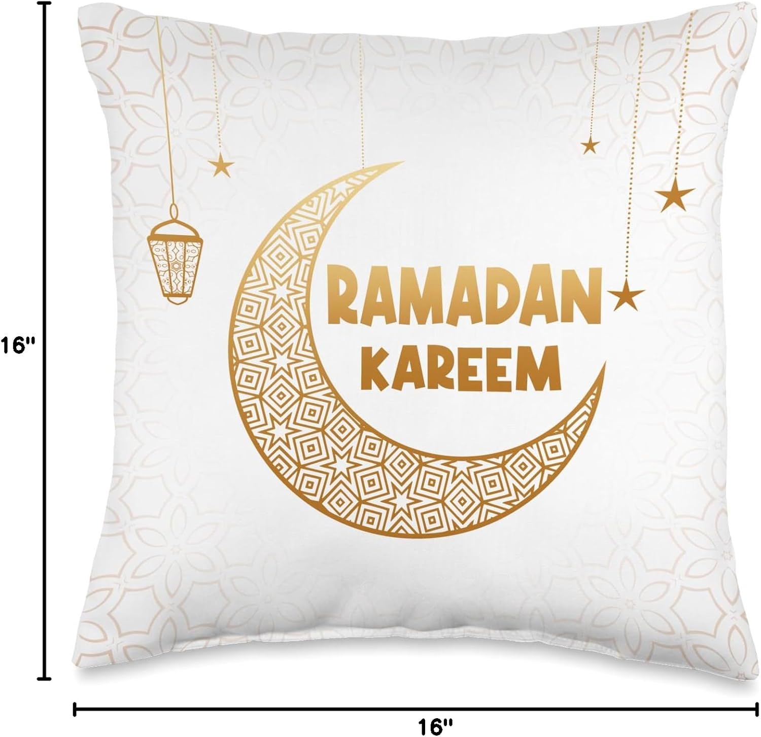 Ramadan Kareem Ramadan Mubarak Happy Ramadan 2024 Decoration Throw Pillow