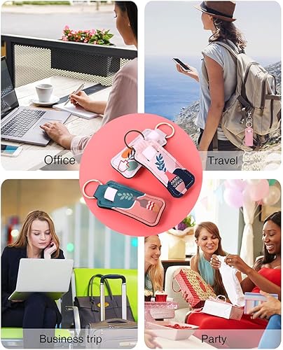 Miniatura 74 de COOKOOKY Chapstick - Llavero con clip para bálsamo labial