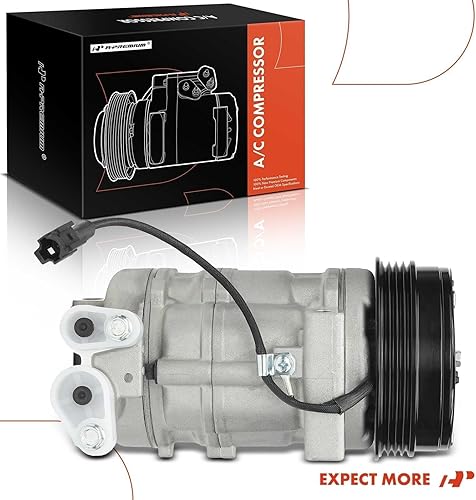 Miniatura 9 de A-Premium Compresor de aire acondicionado de CA con embrague compatible con Subaru Forester 2007-2014, Impreza 2008-2014, WRX 2015-2016, WRX STI