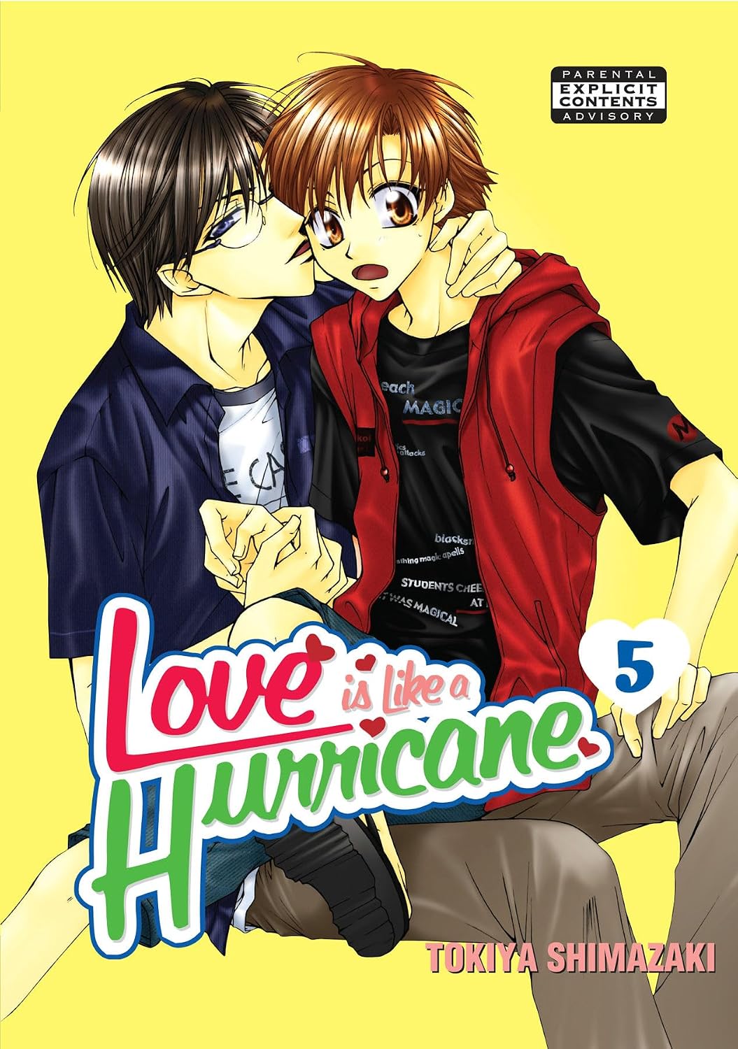 Amazon.com: Love Is Like A Hurricane Volume 5 (Yaoi) (LOVE IS LIKE A HURRICANE GN ...