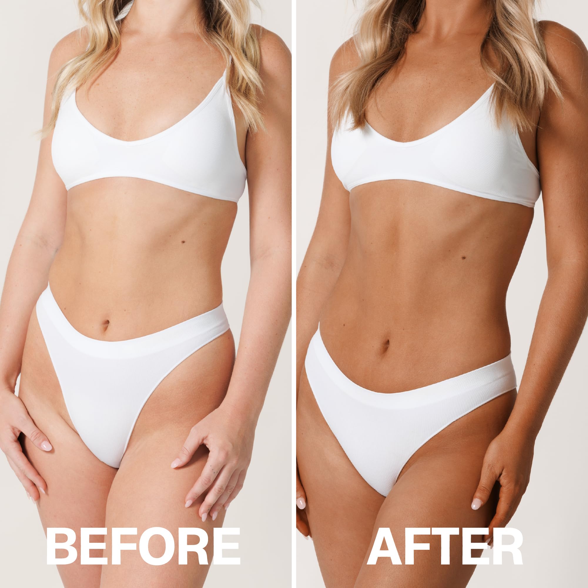 BALI BODY Clear 1 Hour Express Autobronzant à action rapide et léger pour bronze naturel – Mousse bronzante hydratante pour une peau lisse et radieuse