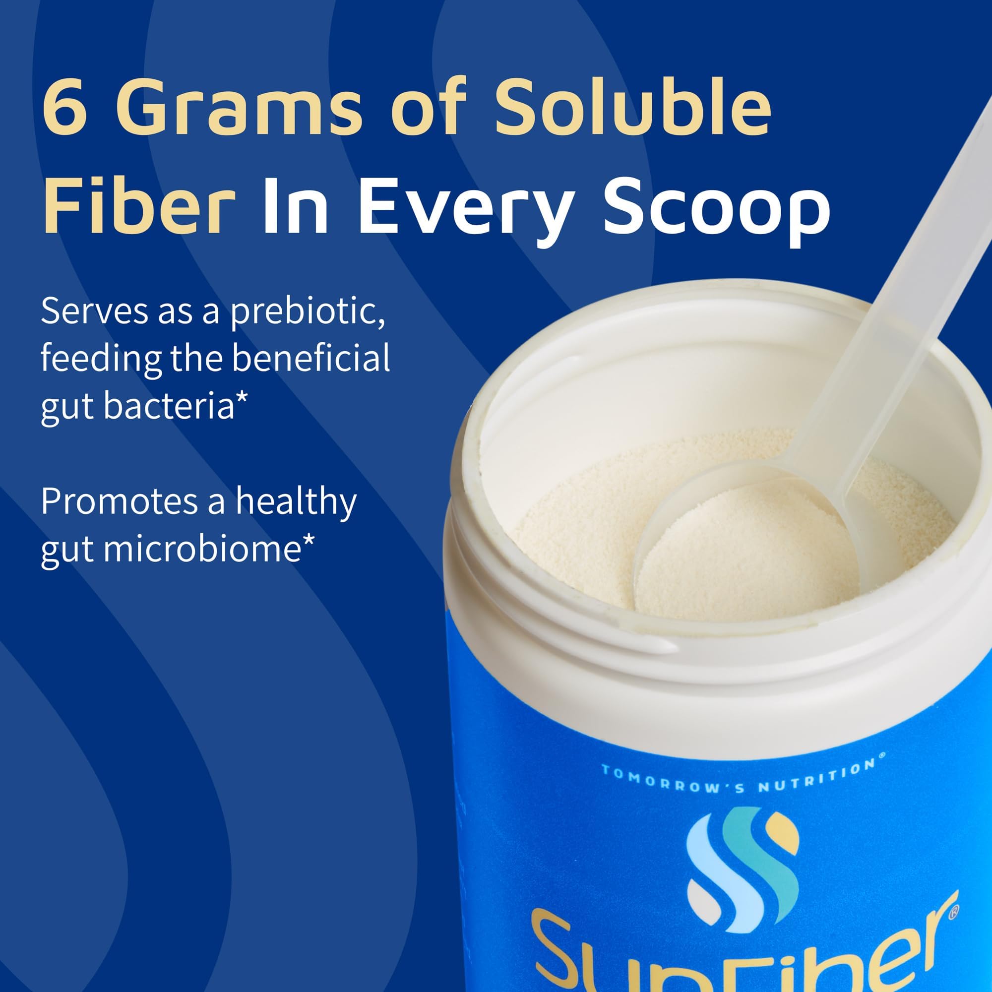 Tomorrow's Nutrition, Fiber, GLP-1 Friendly, Made with Sunfiber, Unflavored — Amazon image 7