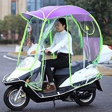 Fully Enclosed Electric Car Transparent Canopy Motorcycle Rain Cover Universal Motor Scooter Cycling Bike Sun