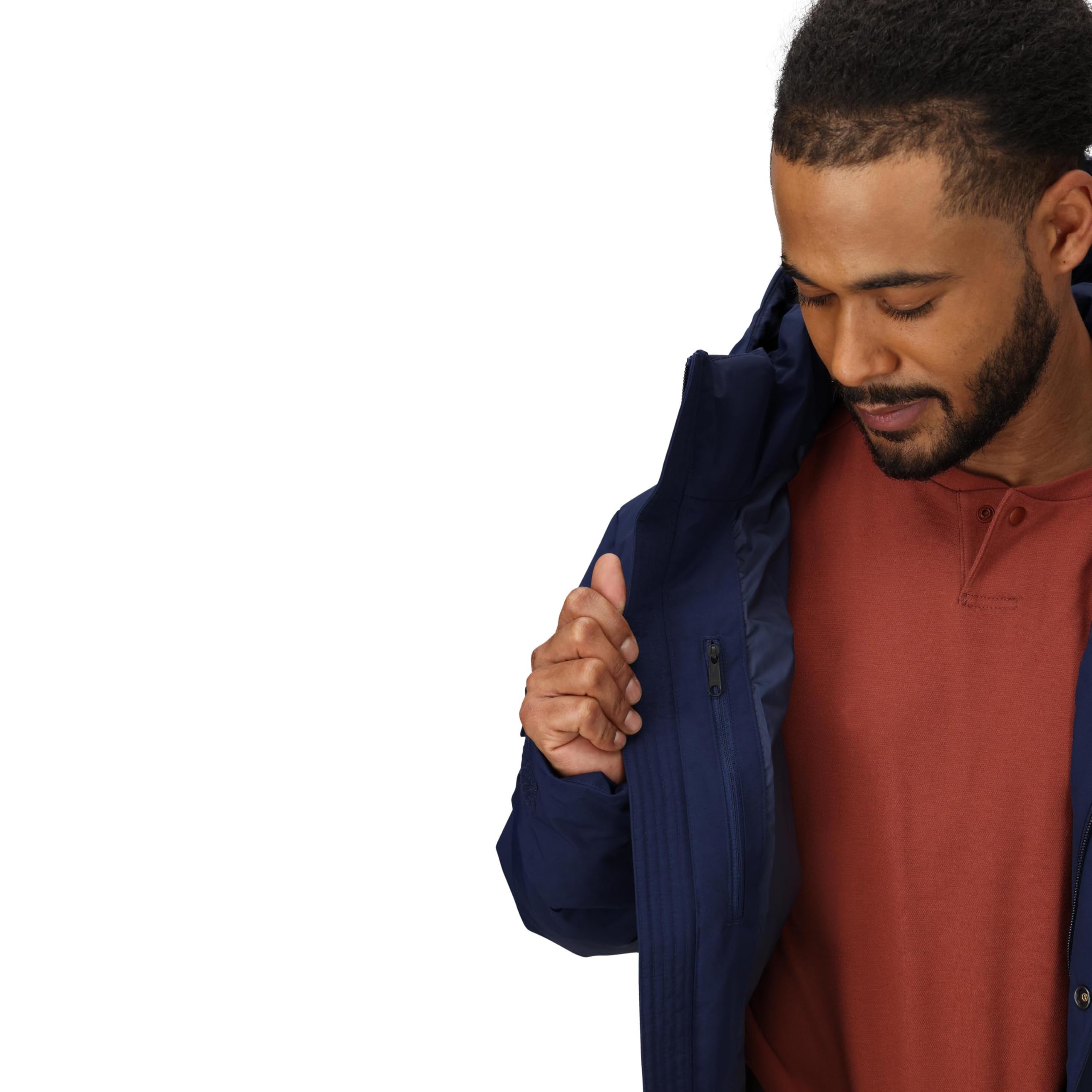Marmot Fordham Jacket Piumino caldo, cappotto invernale con cappuccio isolato, parka antivento, giacca leggera e impacchettabile per esterni Uomo (Pacco da 1)